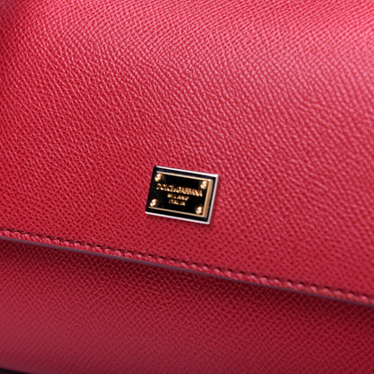 Dolce & Gabbana Dauphine Small Miss Sicily Satchel Rosso 15 of 15
