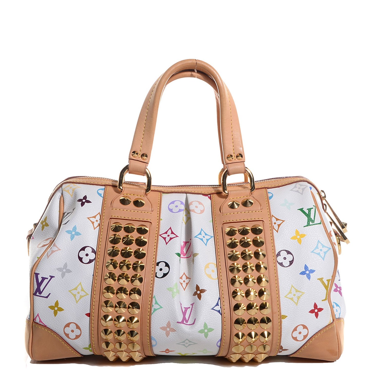 Monogram Multicolor Courtney MM White