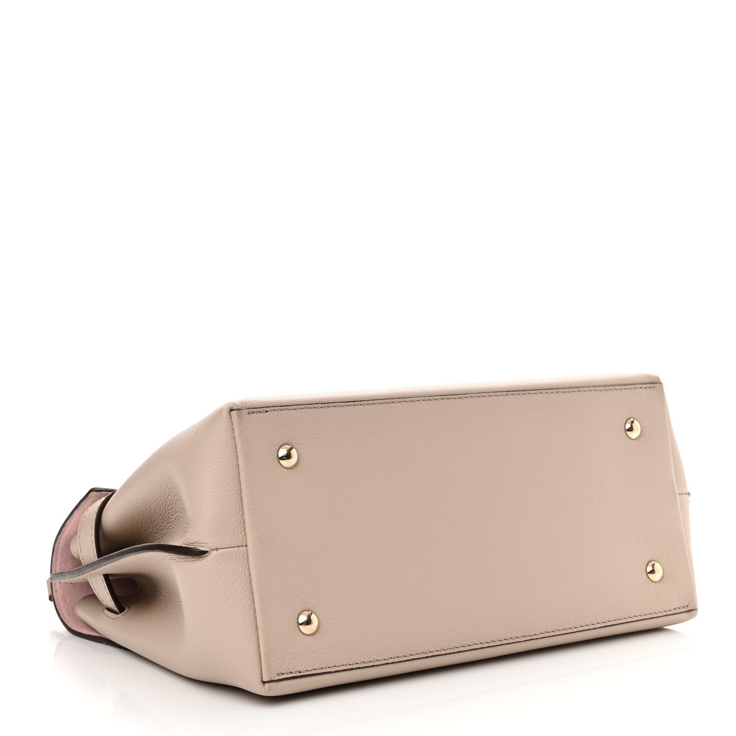 Louis Vuitton Soft Calfskin Lockme Ever MM Greige 4 of 9