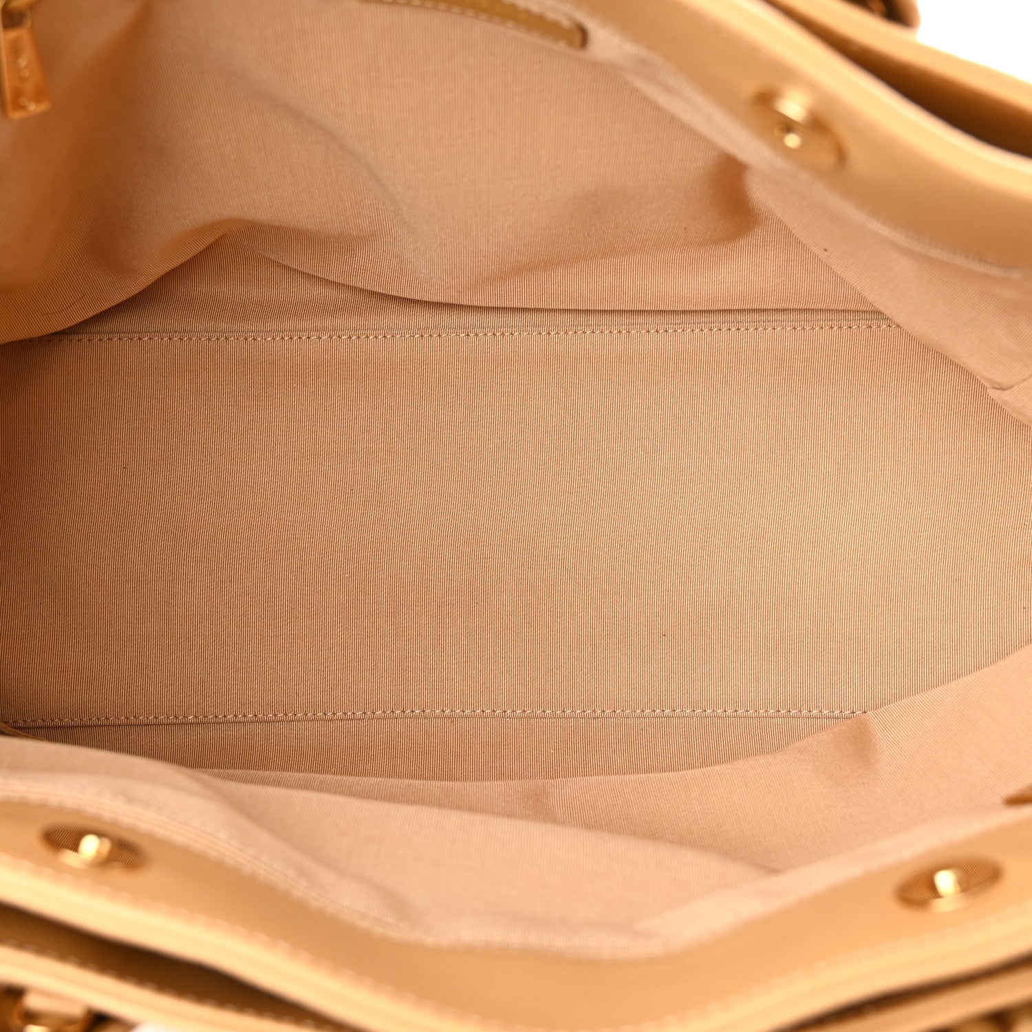 Chanel Calfskin Cerf Executive Shopper Tote Beige 6 of 11