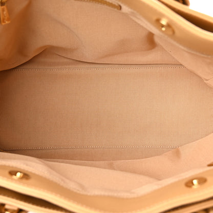 Chanel Calfskin Cerf Executive Shopper Tote Beige 6 of 11