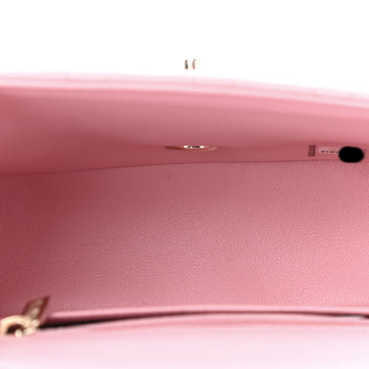 Chanel Lambskin Quilted Mini Square Flap Pink 4 of 6