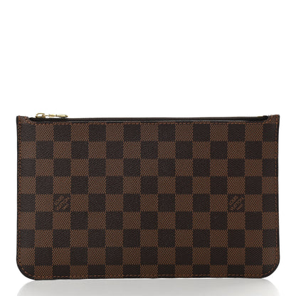Louis Vuitton Damier Ebene Neverfull MM GM Pochette 1 of 8