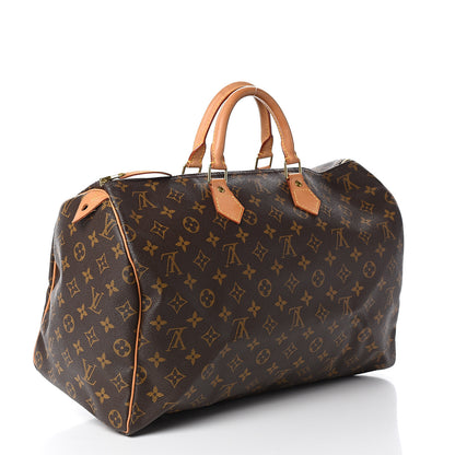 Louis Vuitton Monogram Speedy 40 2 of 9