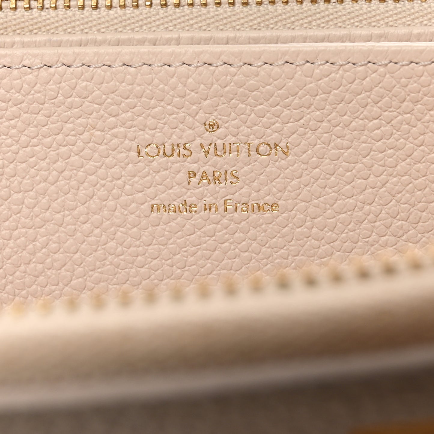 Empreinte Monogram Giant By The Pool Zippy Wallet Cream Saffron