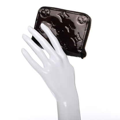 Louis Vuitton Vernis Zippy Coin Purse Wallet Amarante 2 of 9