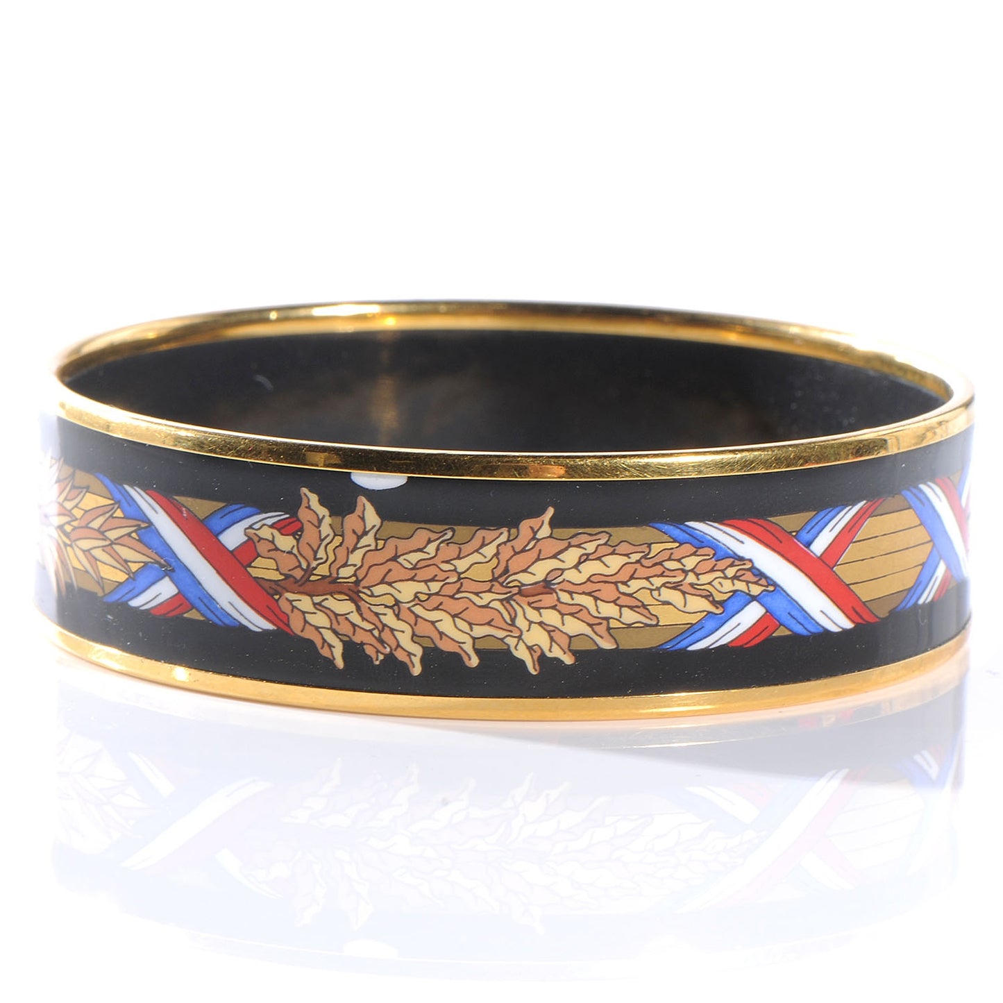Enamel Printed Wide Bracelet 65
