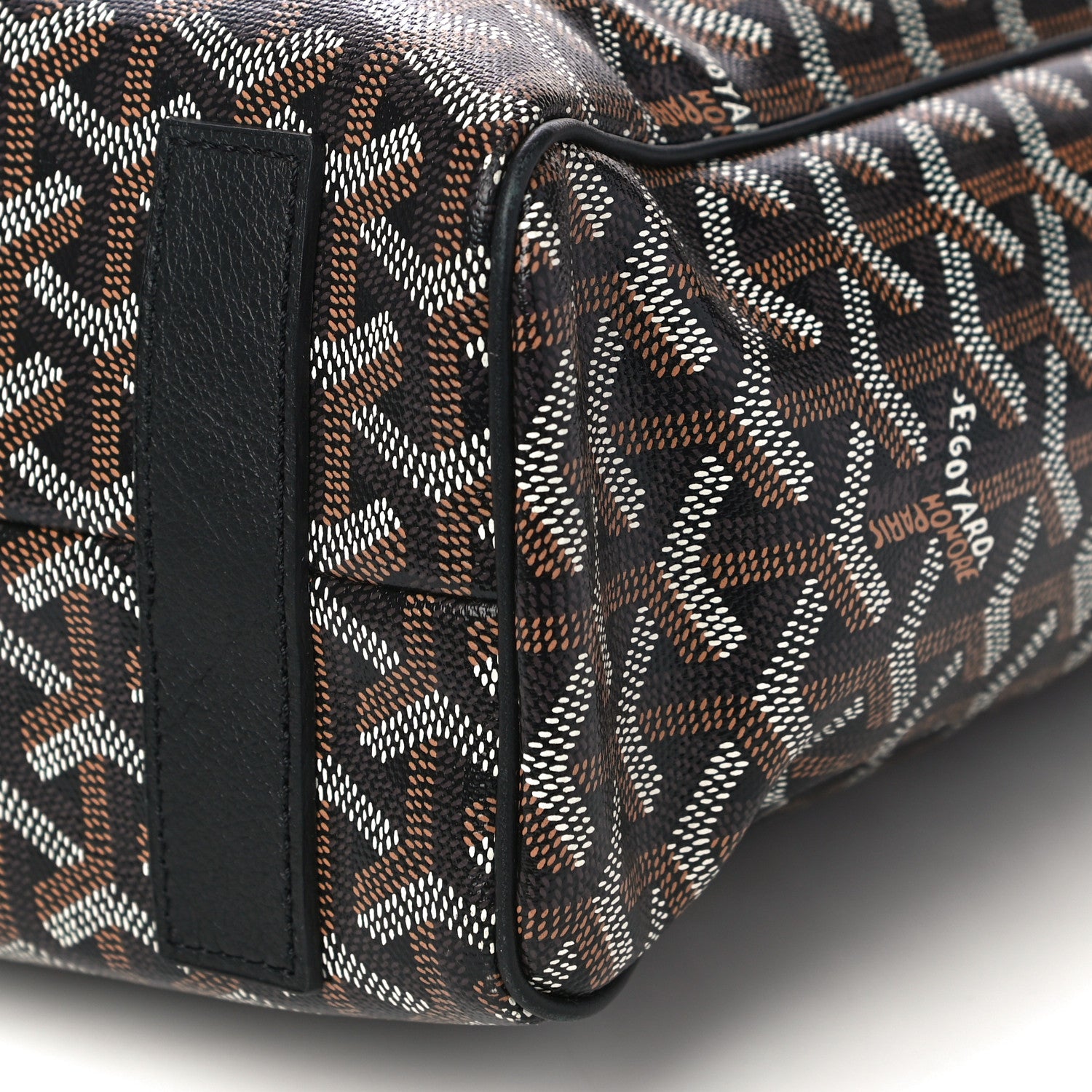 Goyard Goyardine Voltaire III Tote Black 9 of 9