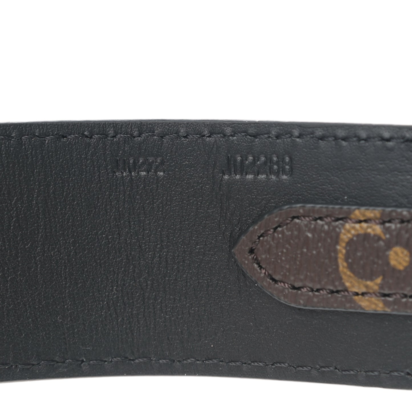Monogram Bandouliere Shoulder Strap Black