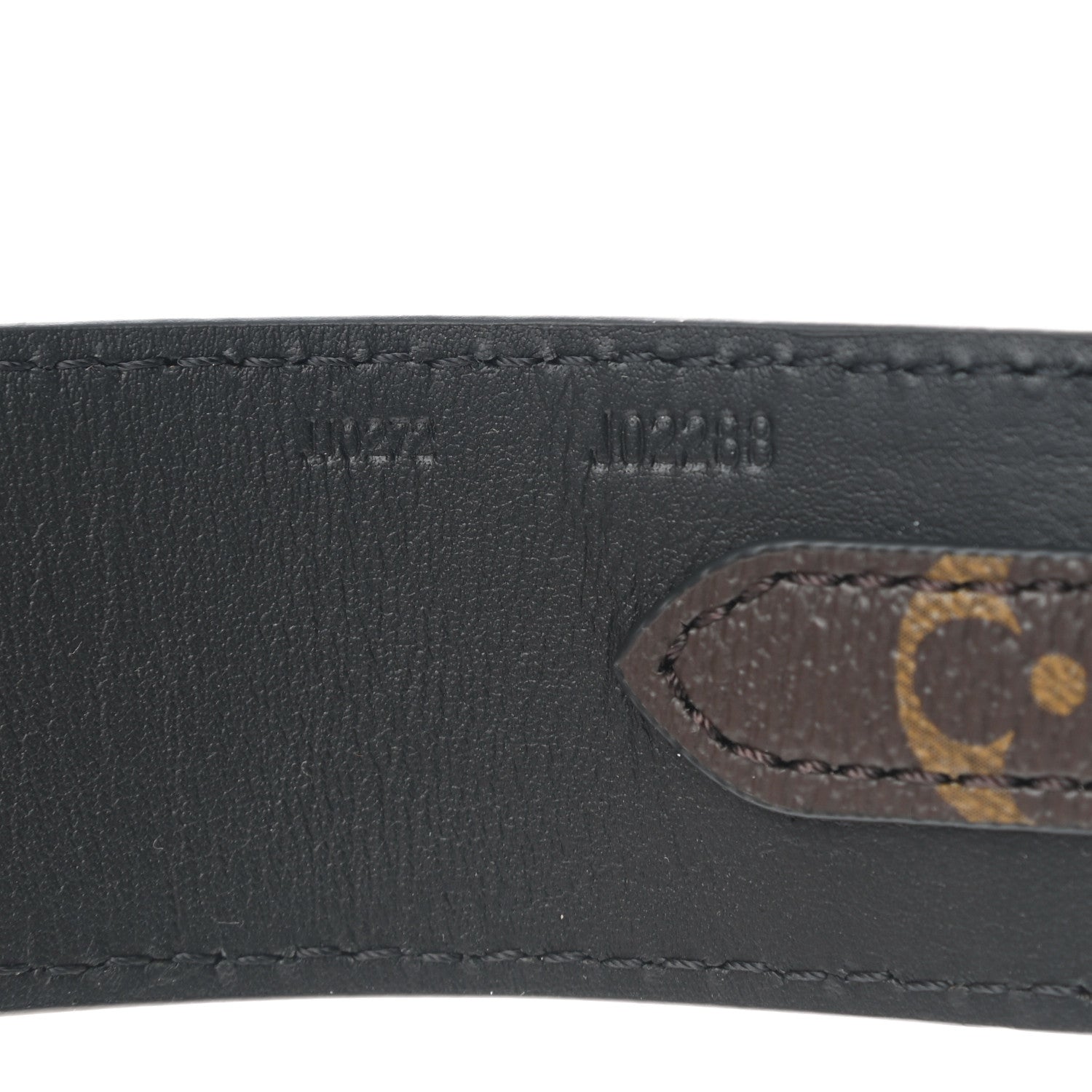Louis Vuitton Monogram Bandouliere Shoulder Strap Black 4 of 4