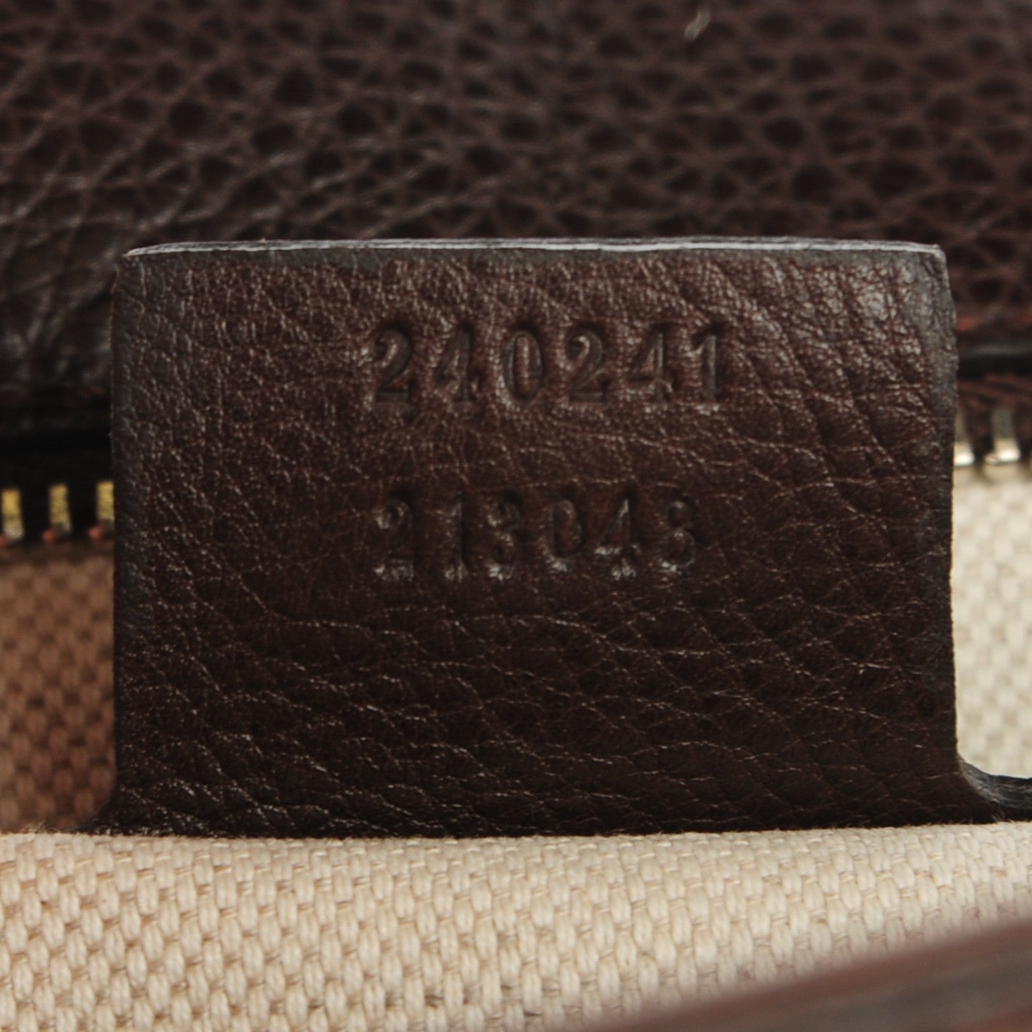 Gucci Monogram Large New Bamboo Top Handle Bag Brown 7 of 7