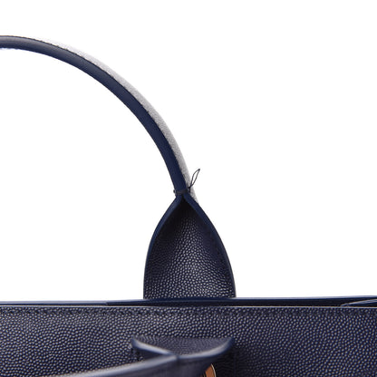 Chanel Caviar Small Studded Deauville Tote Navy 11 of 11