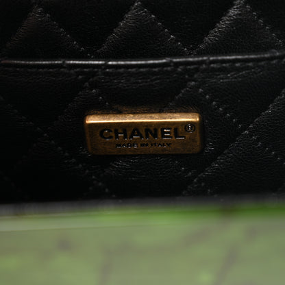 Chanel Plexiglass Jade Paris Shanghai CC Clutch Green 6 of 9