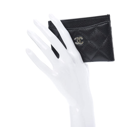 Chanel Caviar Quilted Card Holder Black 2 of 9