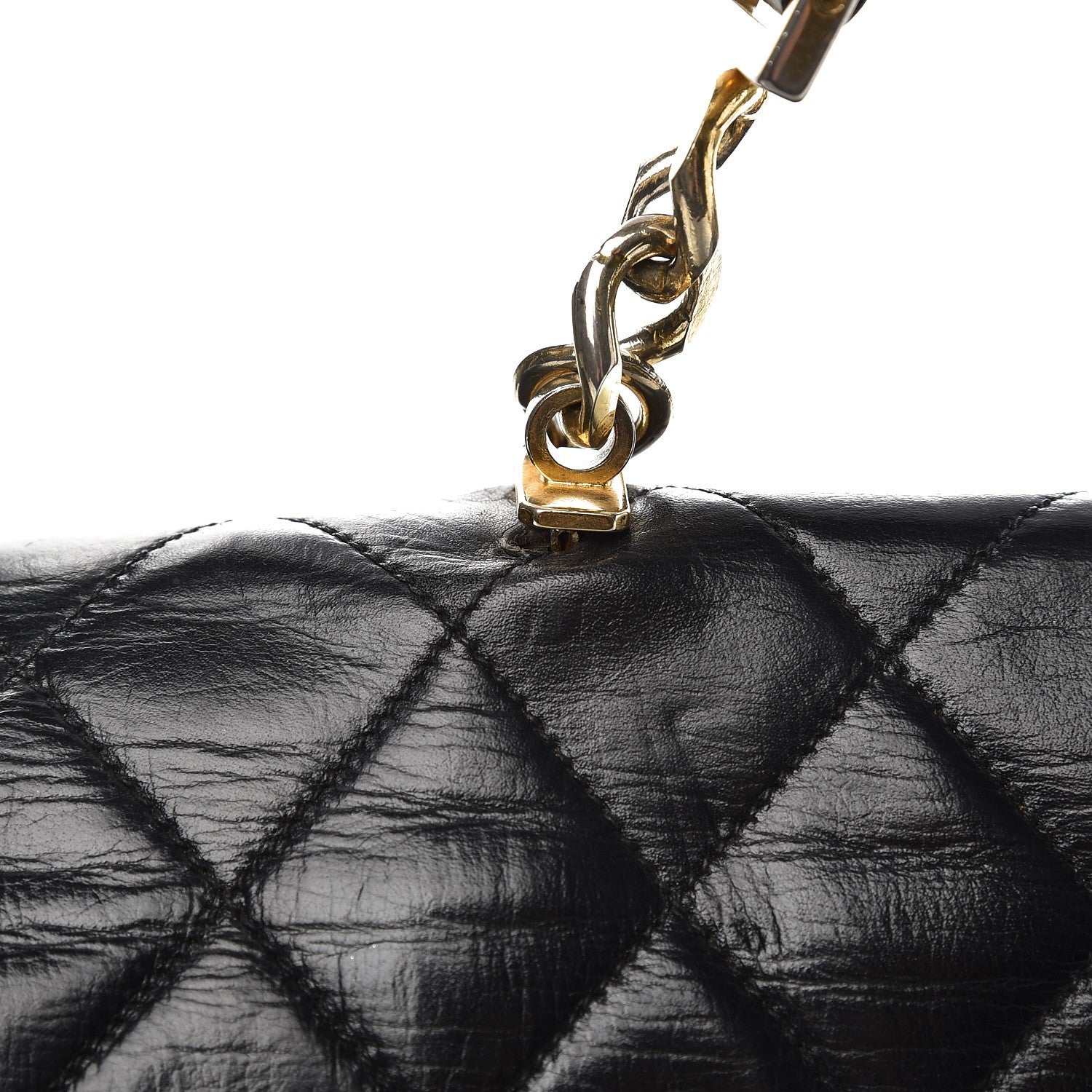 Chanel Lambskin Quilted Briefcase Laptop Bag Black 11 of 15