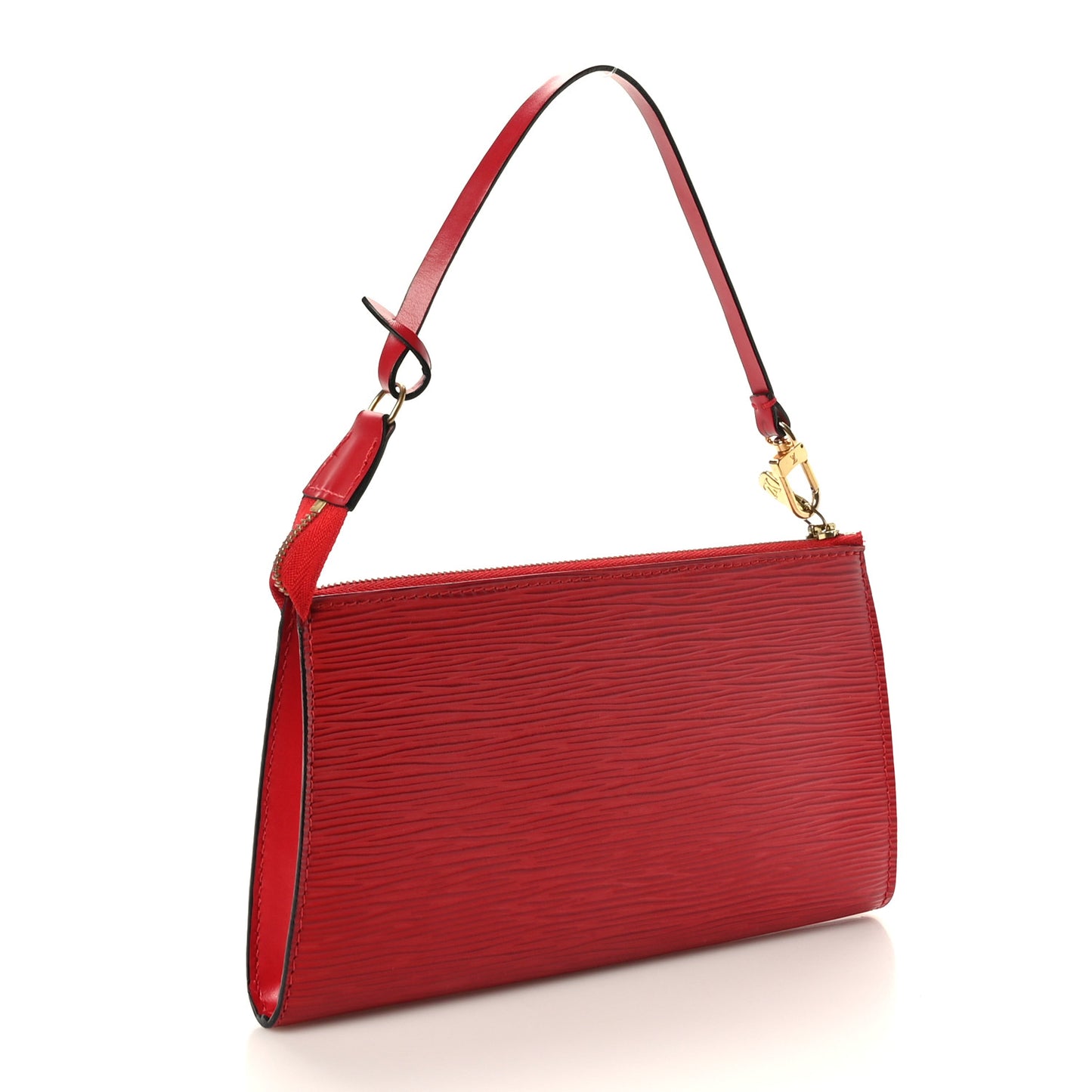 Epi Pochette Accessories 21 Castillan Red