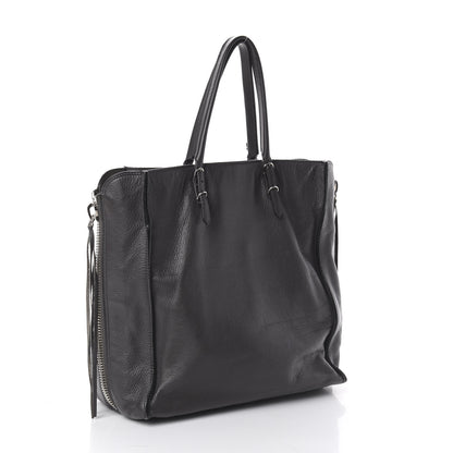 Balenciaga Veau Papier A5 Zip Around Tote Gris Fossile 2 of 7