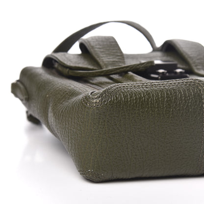3.1 Phillip Lim 3.1 Textured Calfskin Mini Pashli Satchel Military 7 of 9