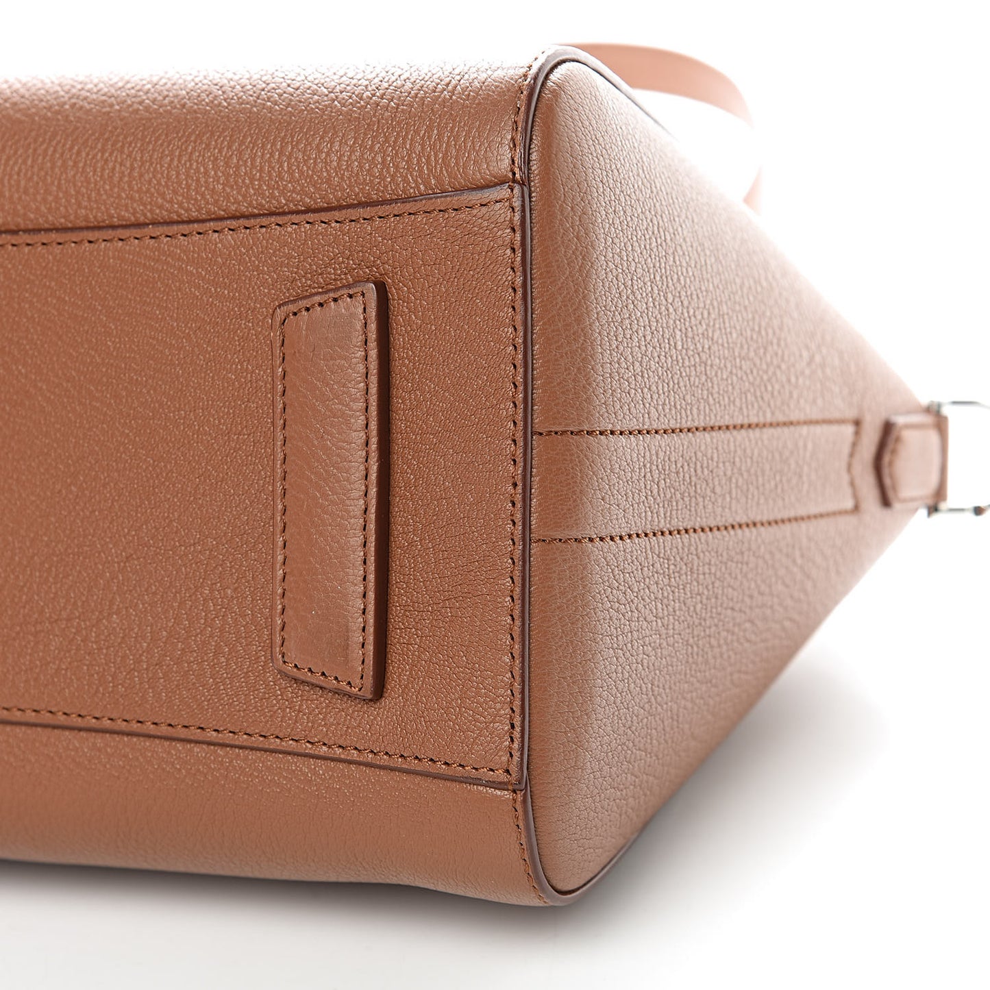 Sugar Goatskin Small Antigona Cognac
