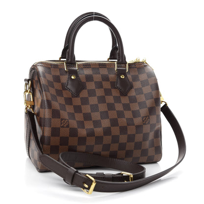 Louis Vuitton Damier Ebene Speedy Bandouliere 25 3 of 9