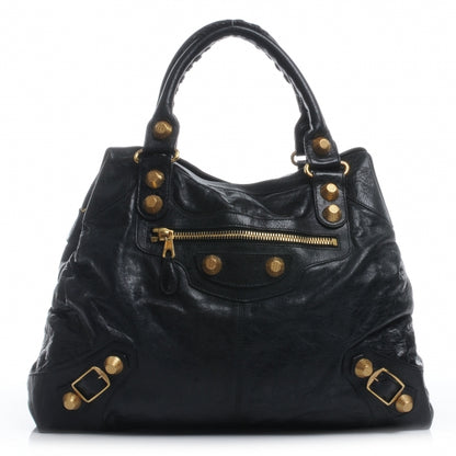 Balenciaga Agneau Giant 21 Brief Black 1 of 9