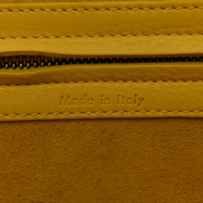 Celine Supple Calfskin Large Phantom Luggage Sun Yellow 7 of 11
