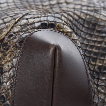 Gucci Python Medium Craft Tote Brown 11 of 11