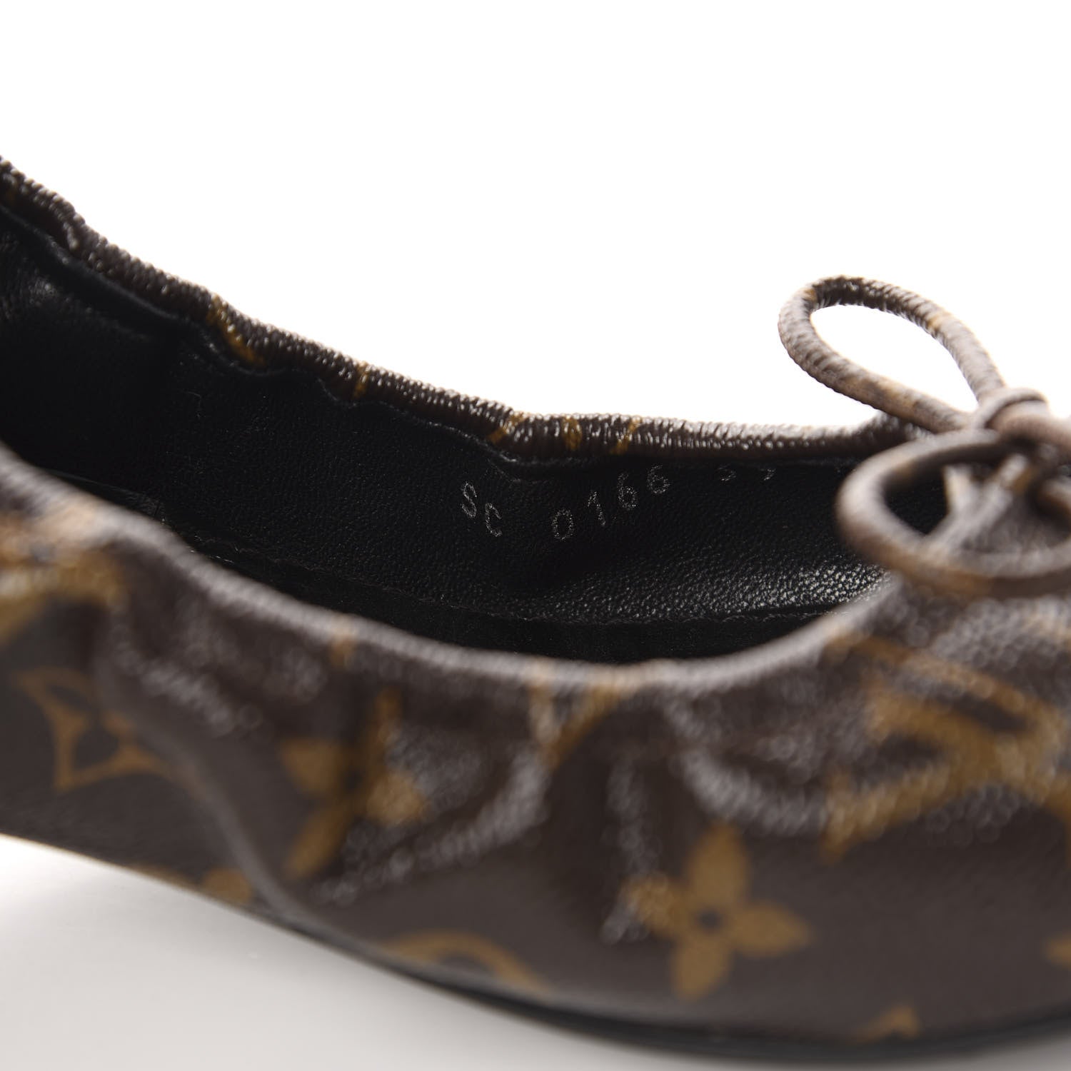 Louis Vuitton Monogram Flirty Ballerina Flats 39 Black 10 of 10