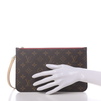 Louis Vuitton Monogram Neverfull MM GM Pochette Cherry 2 of 6