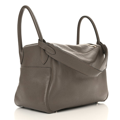 Hermes Taurillon Clemence Lindy 30 Etain 3 of 14