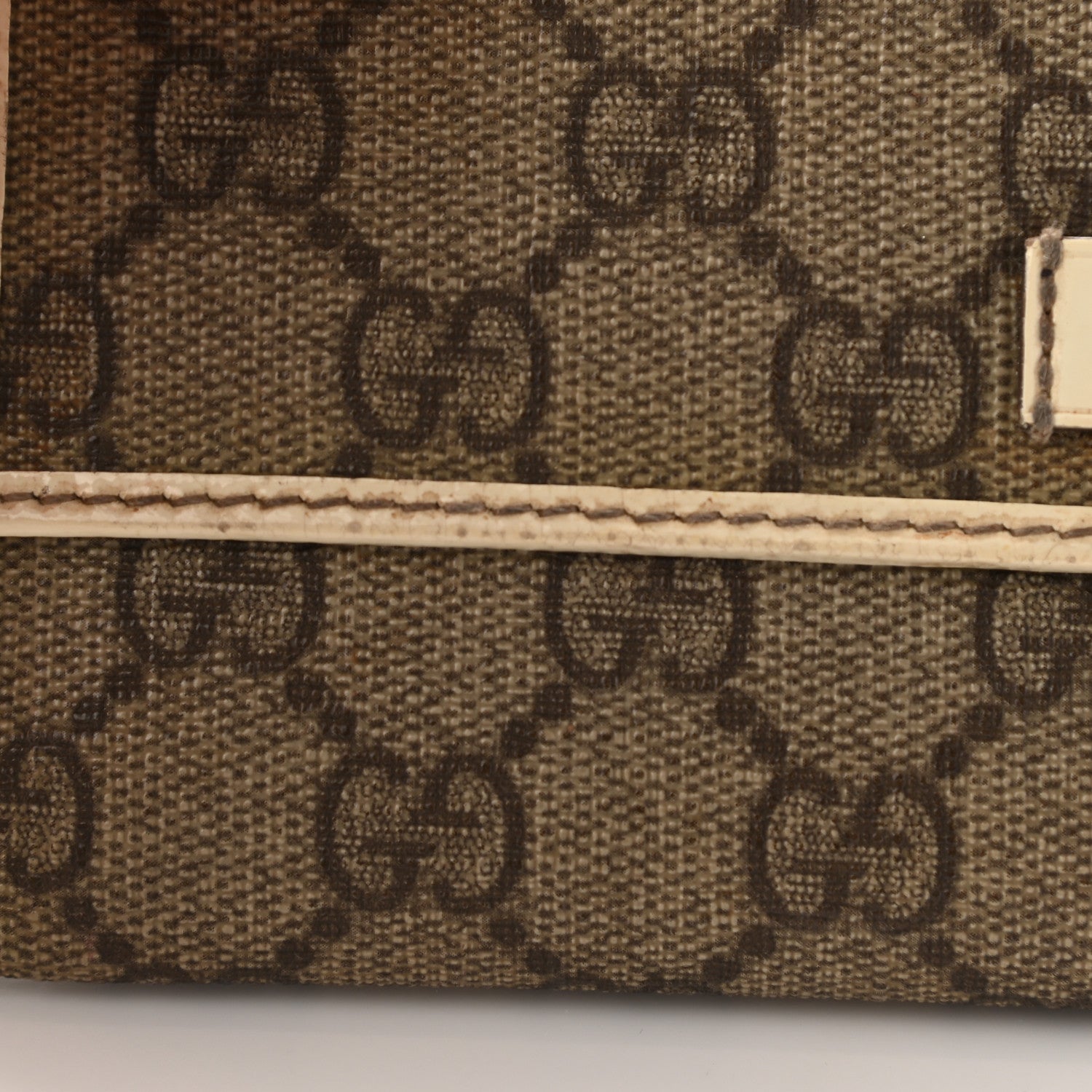 Gucci GG Plus Monogram Joy Continental Flap Wallet Beige Ebony Gesso 19 of 20