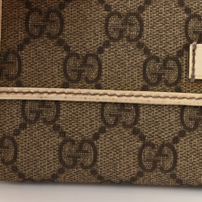 Gucci GG Plus Monogram Joy Continental Flap Wallet Beige Ebony Gesso 19 of 20