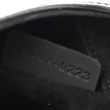 Christian Dior Ultra Matte Calfskin Mini Saddle Bag With Strap Black 7 of 13