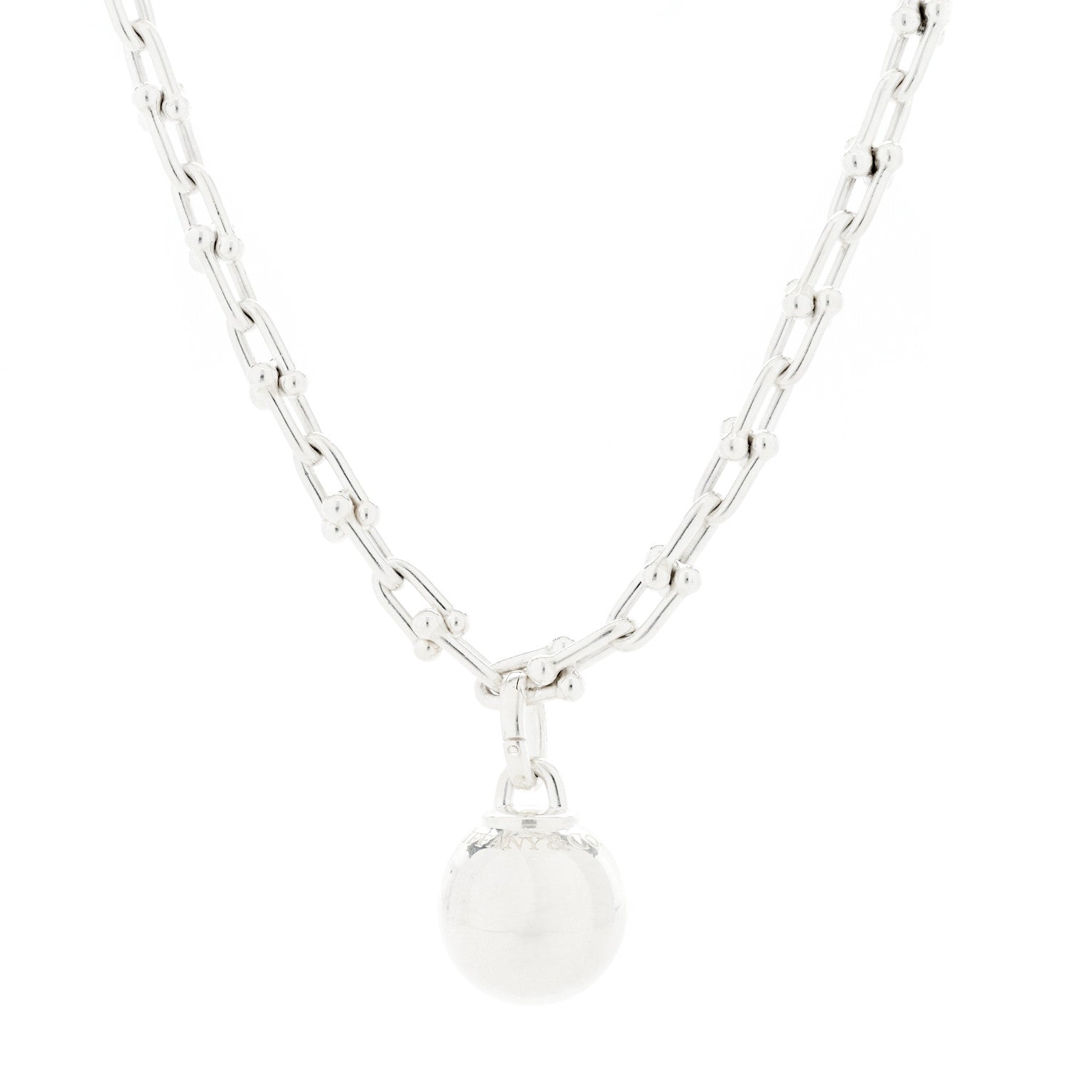 Tiffany Sterling Silver HardWear Wrap Necklace 3 of 6