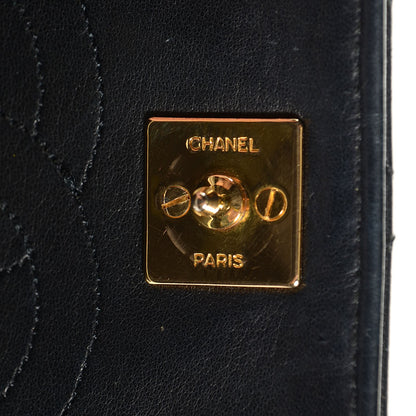 Chanel Lambskin Quilted Small Evening Flap Black 8 of 8