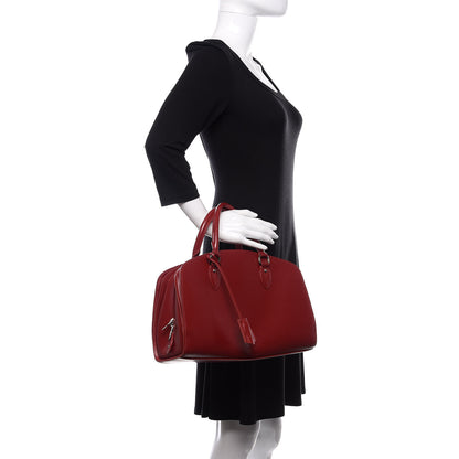 Louis Vuitton Epi Pont Neuf PM Rubis 2 of 10