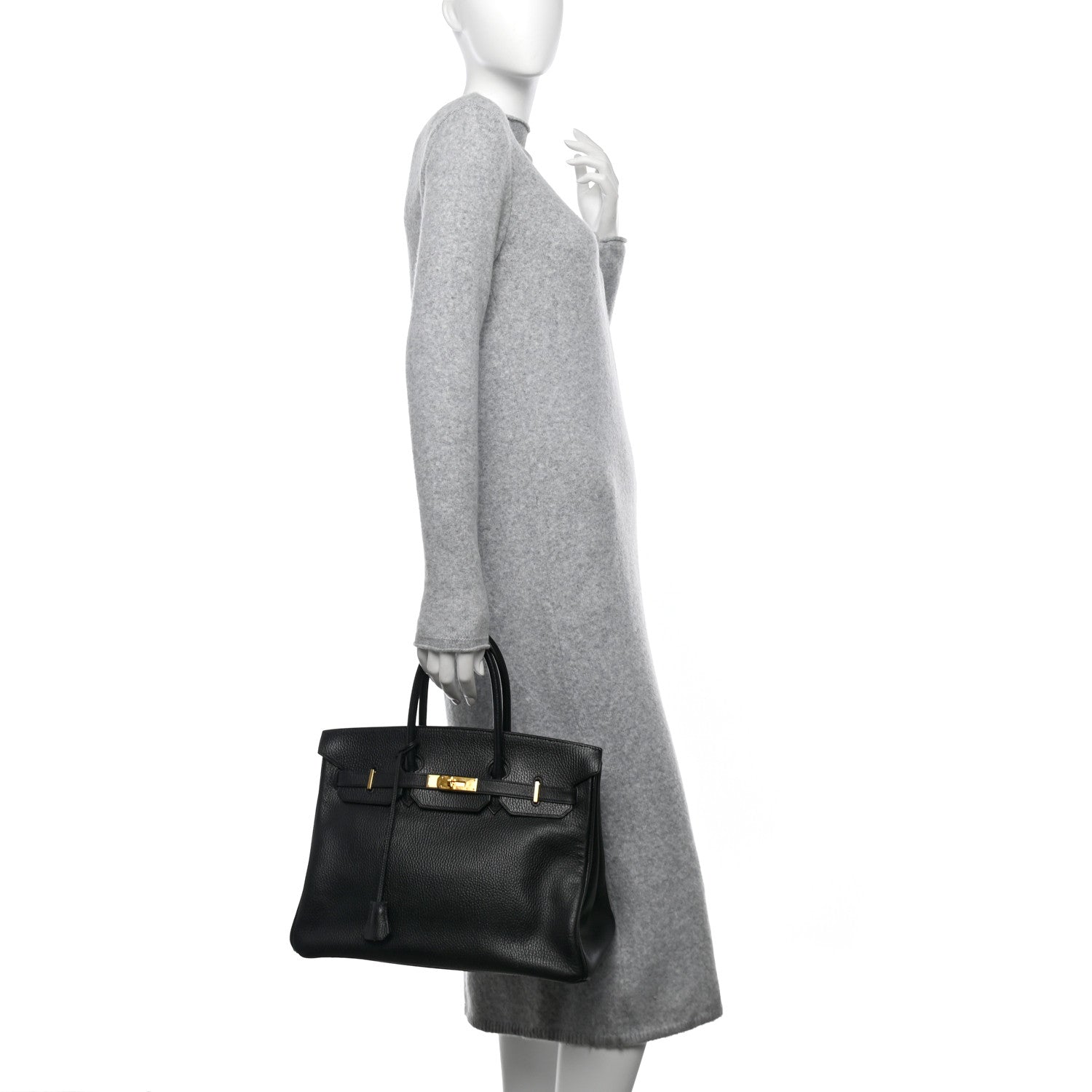 Hermes Ardennes Birkin 35 Black 2 of 12