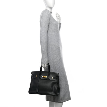 Hermes Ardennes Birkin 35 Black 2 of 12