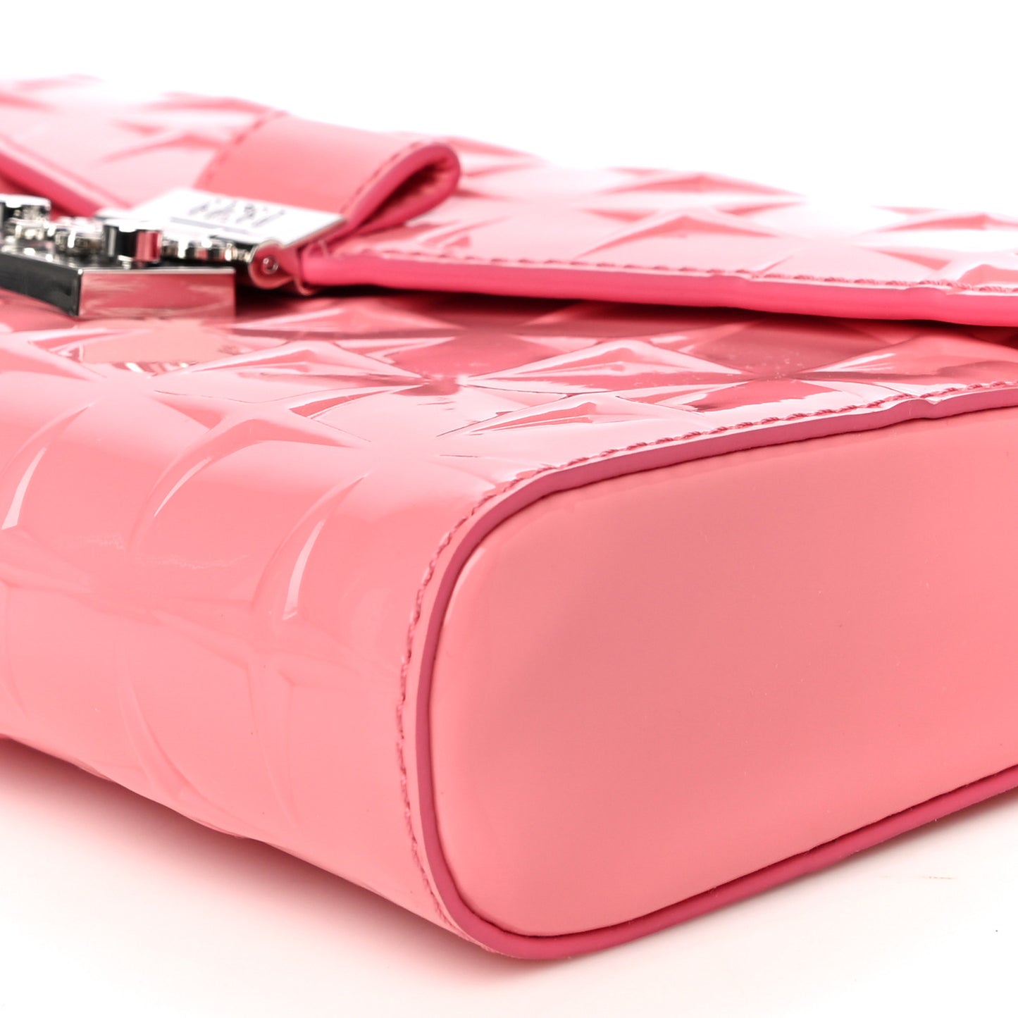 Diamond Patent Medium Millie Crossbody Bag Teaberry