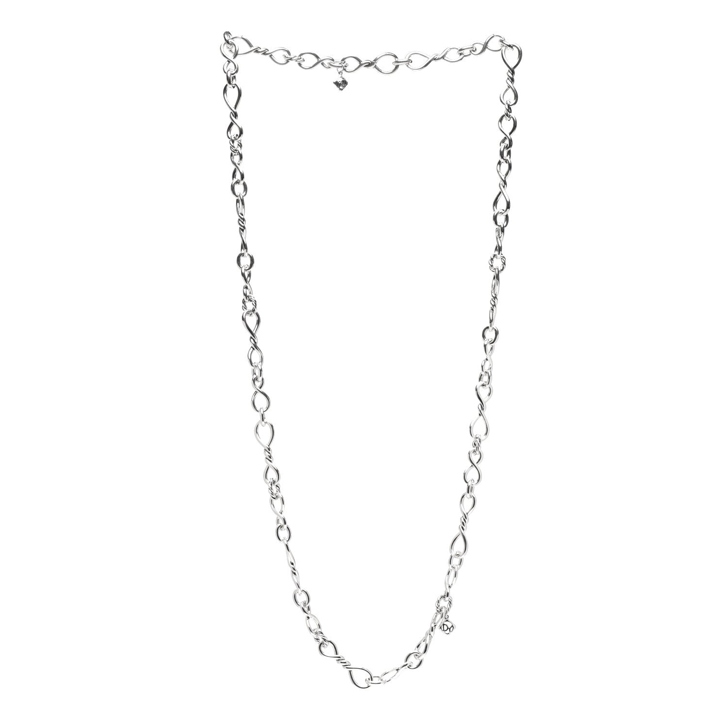 David Yurman Sterling Silver Medium Continuance Chain Necklace 3 of 4