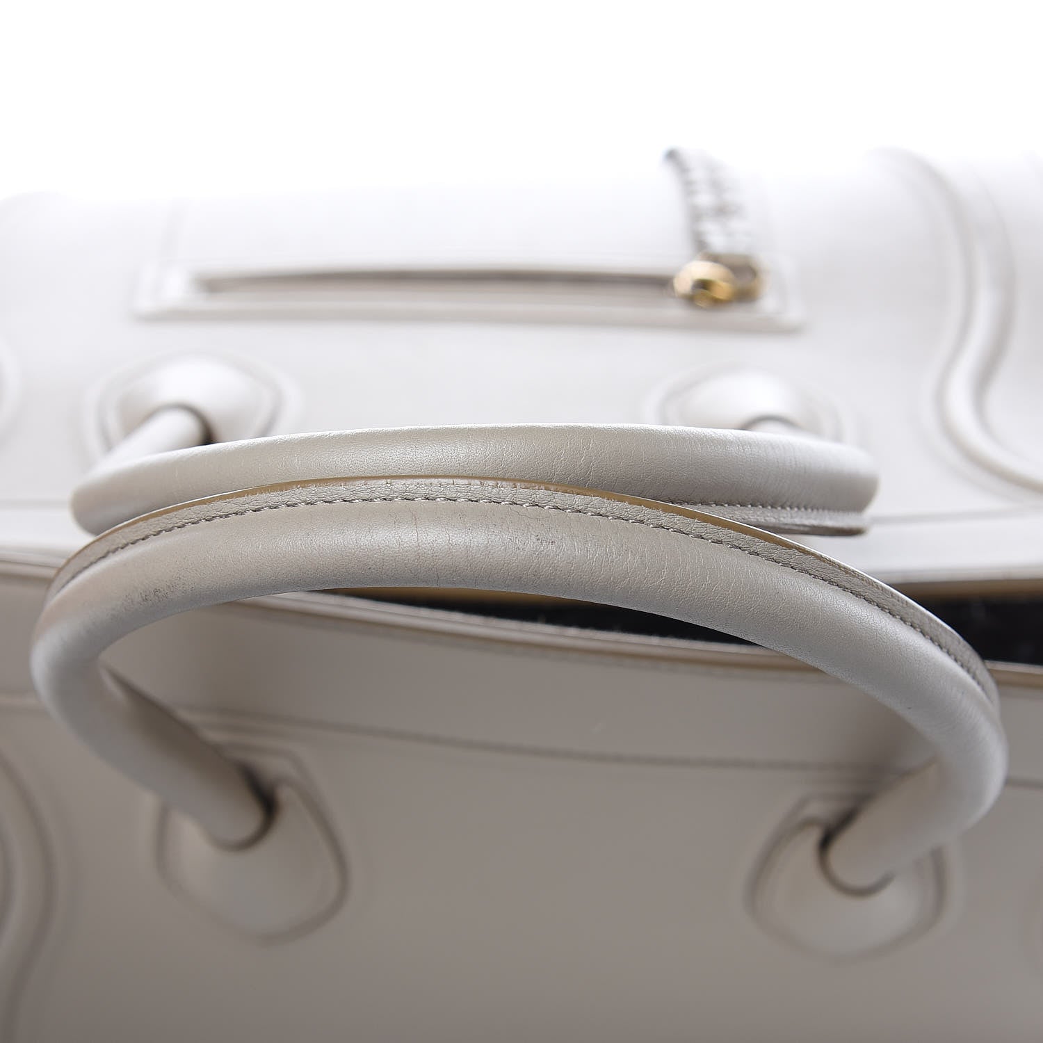 Celine Supple Calfskin Medium Phantom Luggage Beige 13 of 18