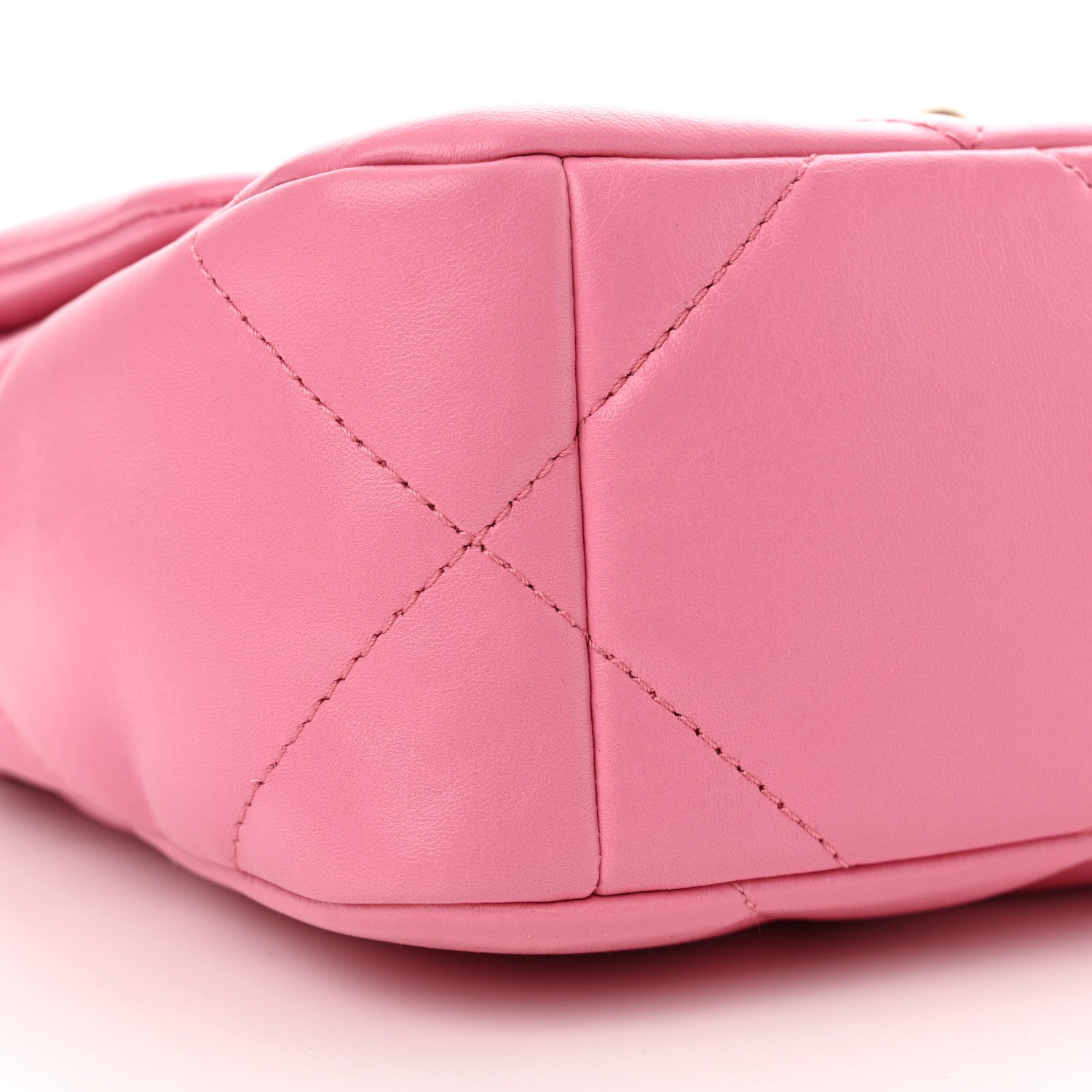 Chanel Lambskin Quilted Medium Chanel 19 Flap Pink 9 of 11
