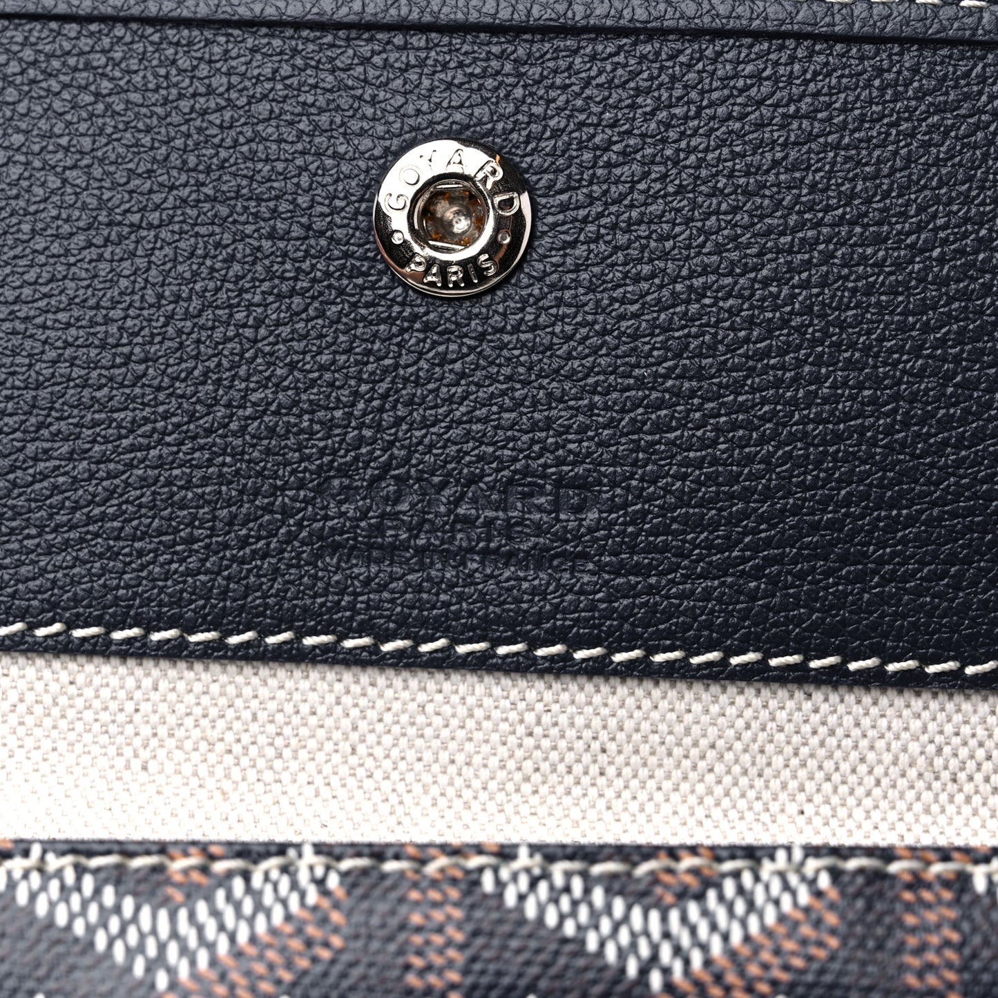 Goyardine Saint Louis PM Navy