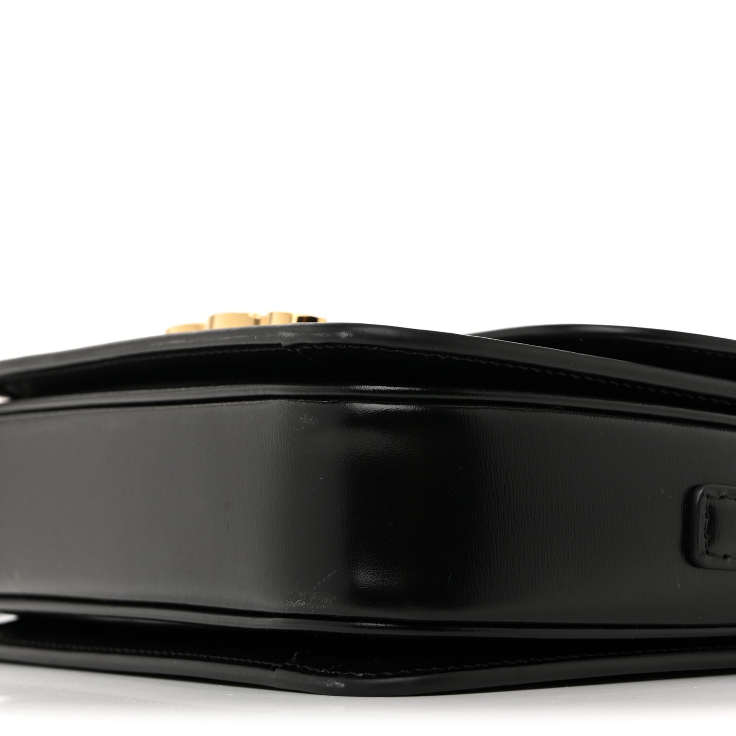 Shiny Calfskin Teen Triomphe Black