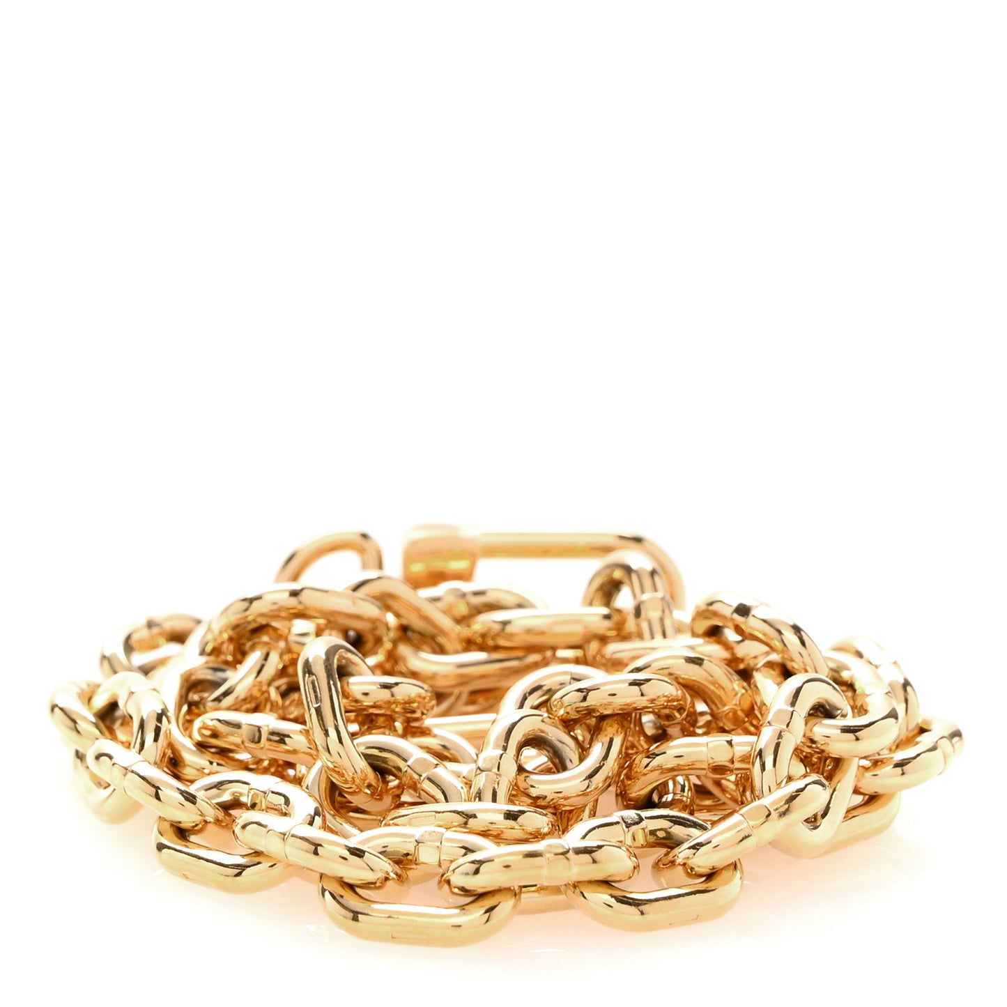 Metal Pochette Accessories Chain Strap Gold