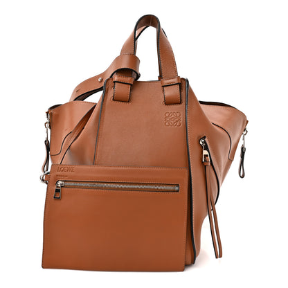 Loewe Grained Calfskin Medium Hammock Shoulder Bag Tan 2 of 13