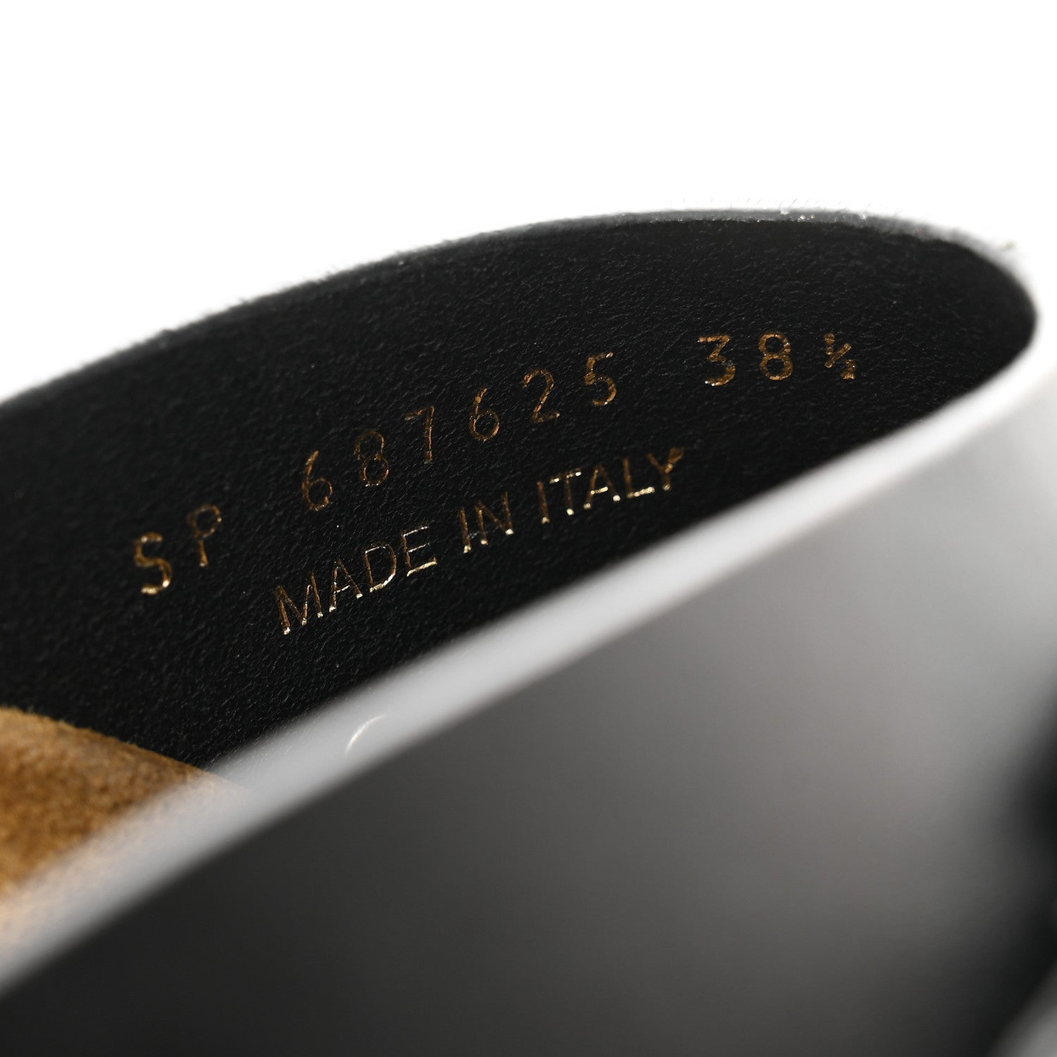 Saint Laurent Calfskin Buckle Jimmy Clog 38.5 Black 7 of 11