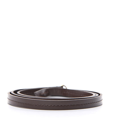 Louis Vuitton Calfskin 12mm Favorite Long Strap Brown 2 of 3