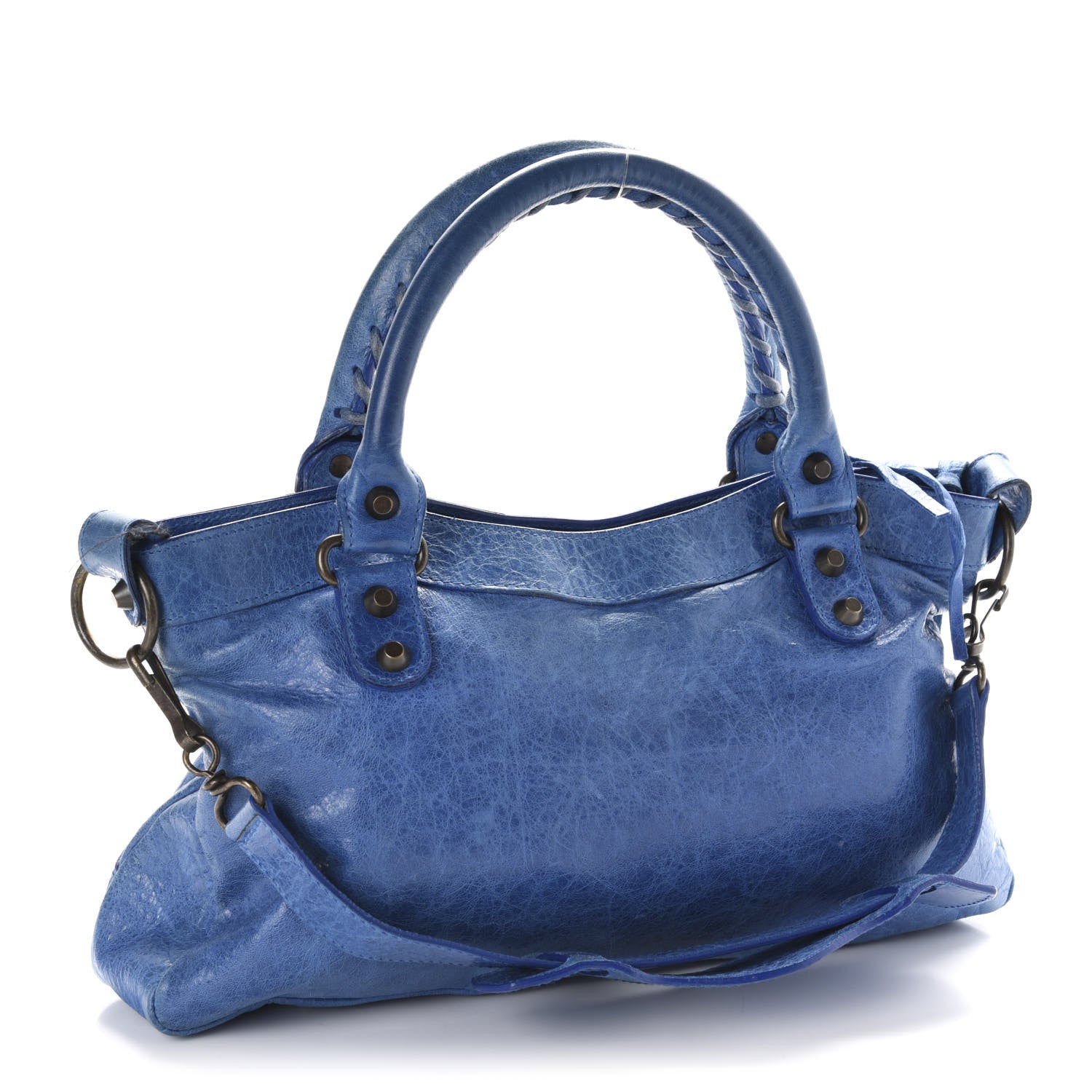 Balenciaga Agneau Classic Hardware First Bleu 4 of 13