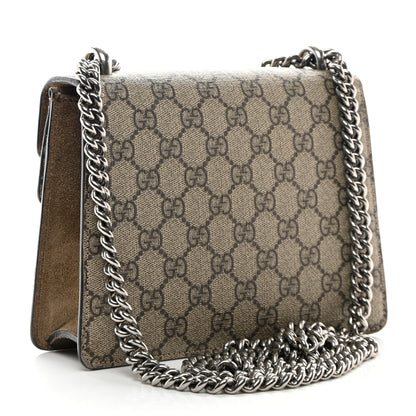 Gucci GG Supreme Monogram Mini Dionysus Shoulder Bag Taupe 3 of 11